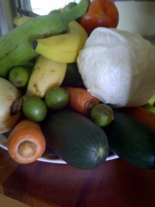 Pile of Fruits and Vegetables